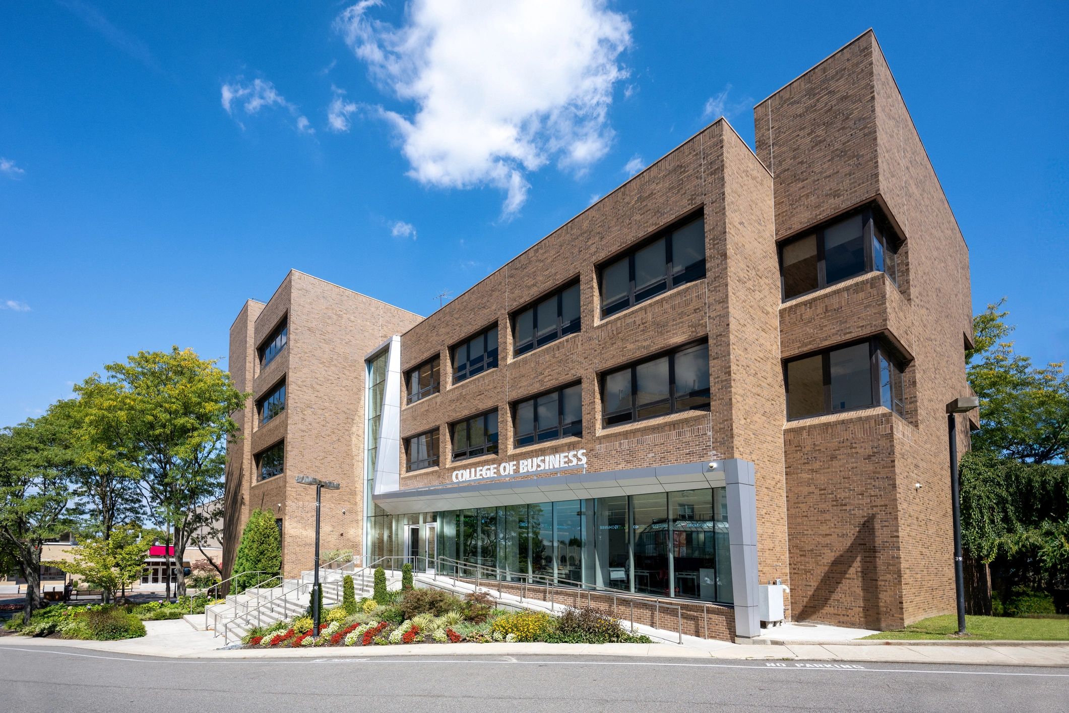 Commercial building exterior representing non-domestic EPC assessments