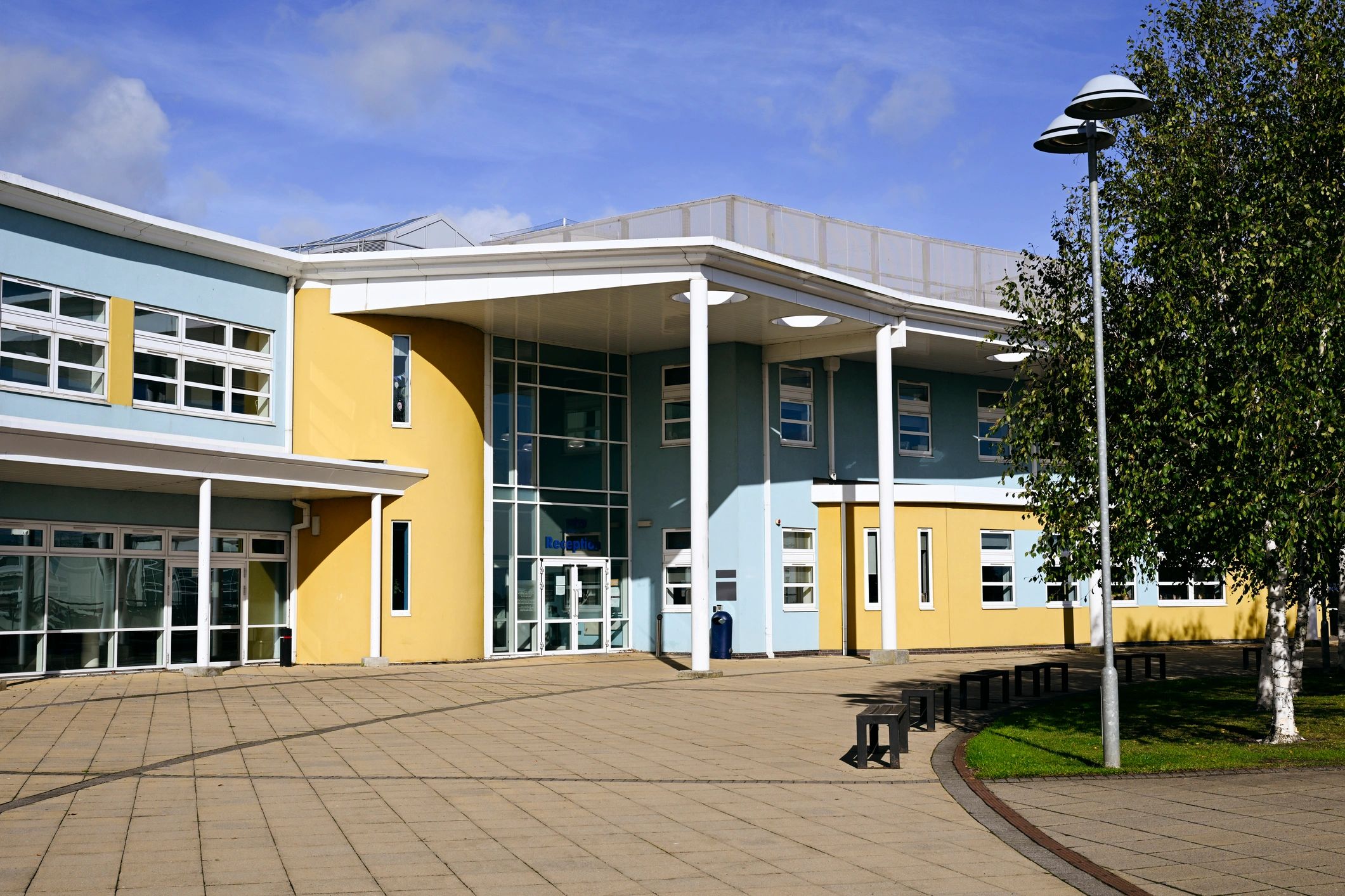 Modern commercial building exterior symbolizing professional EPC services